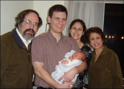 Gene, first grandchild & family